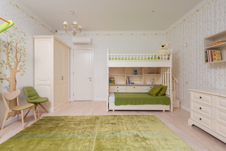 Fantastische dieren op kleurrijk kinderfotobehang. Fantastische dieren op kleurrijk kinderfotobehang.
